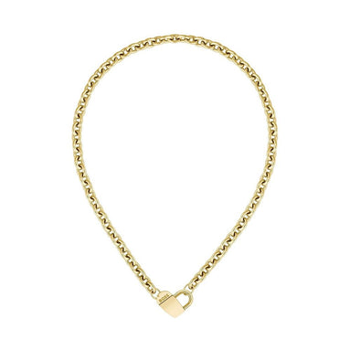 Hugo Boss Gold Stainless Steel Necklace Hugo Boss