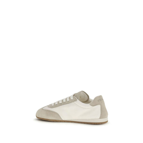Prada Cream Lamb Ovis Aries Aries Low Top Sneakers Prada