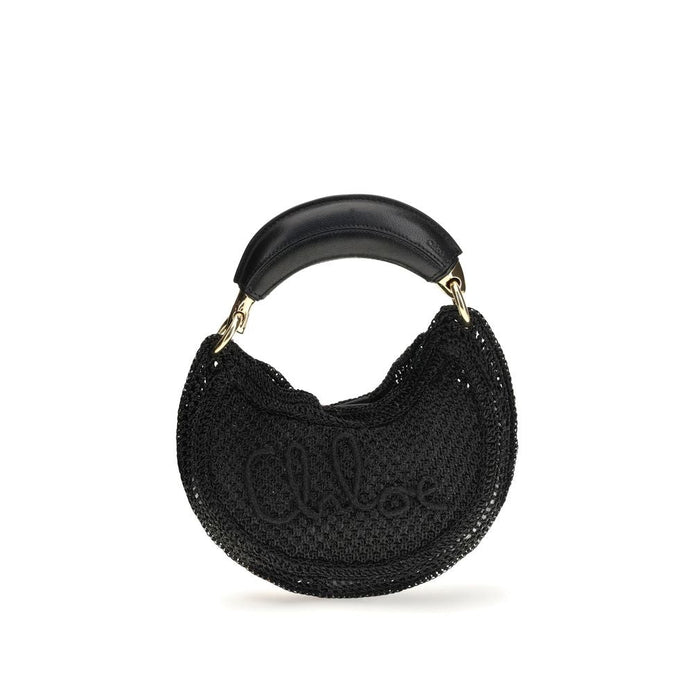 Chloé Black Viscose Shoulder Bag Chloé