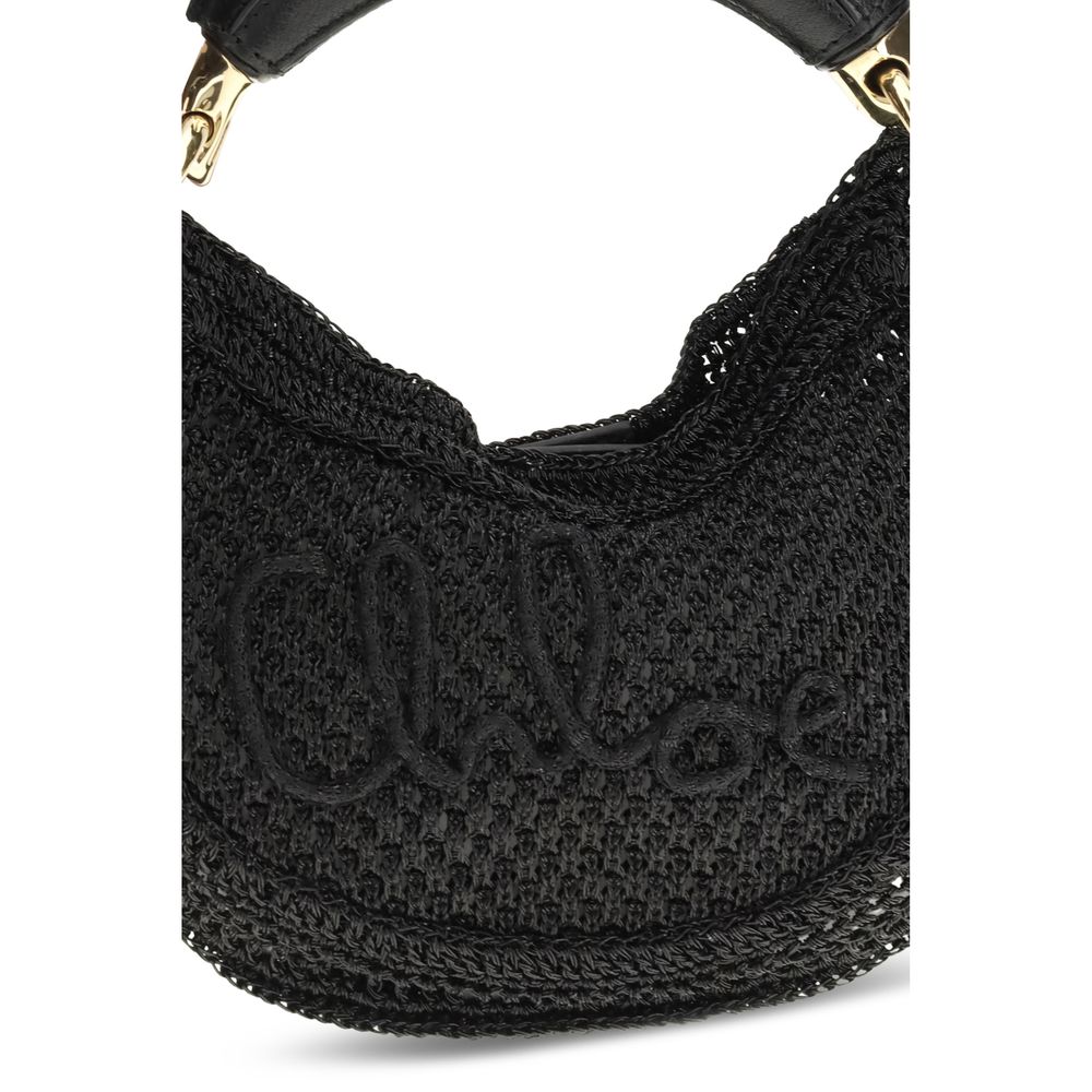Chloé Black Viscose Shoulder Bag Chloé