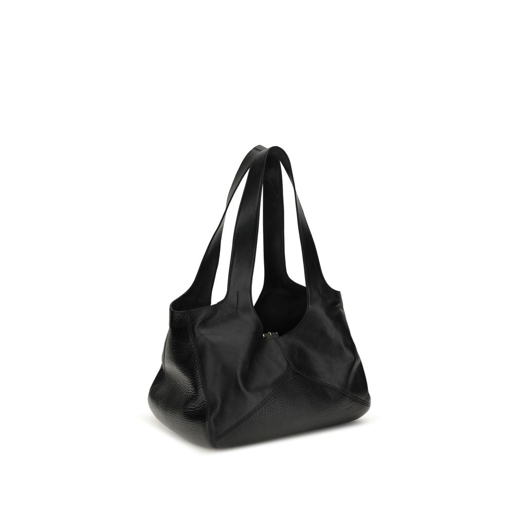 Chloé Black Calf Leather Bos Taurus Shoulder Bag Chloé