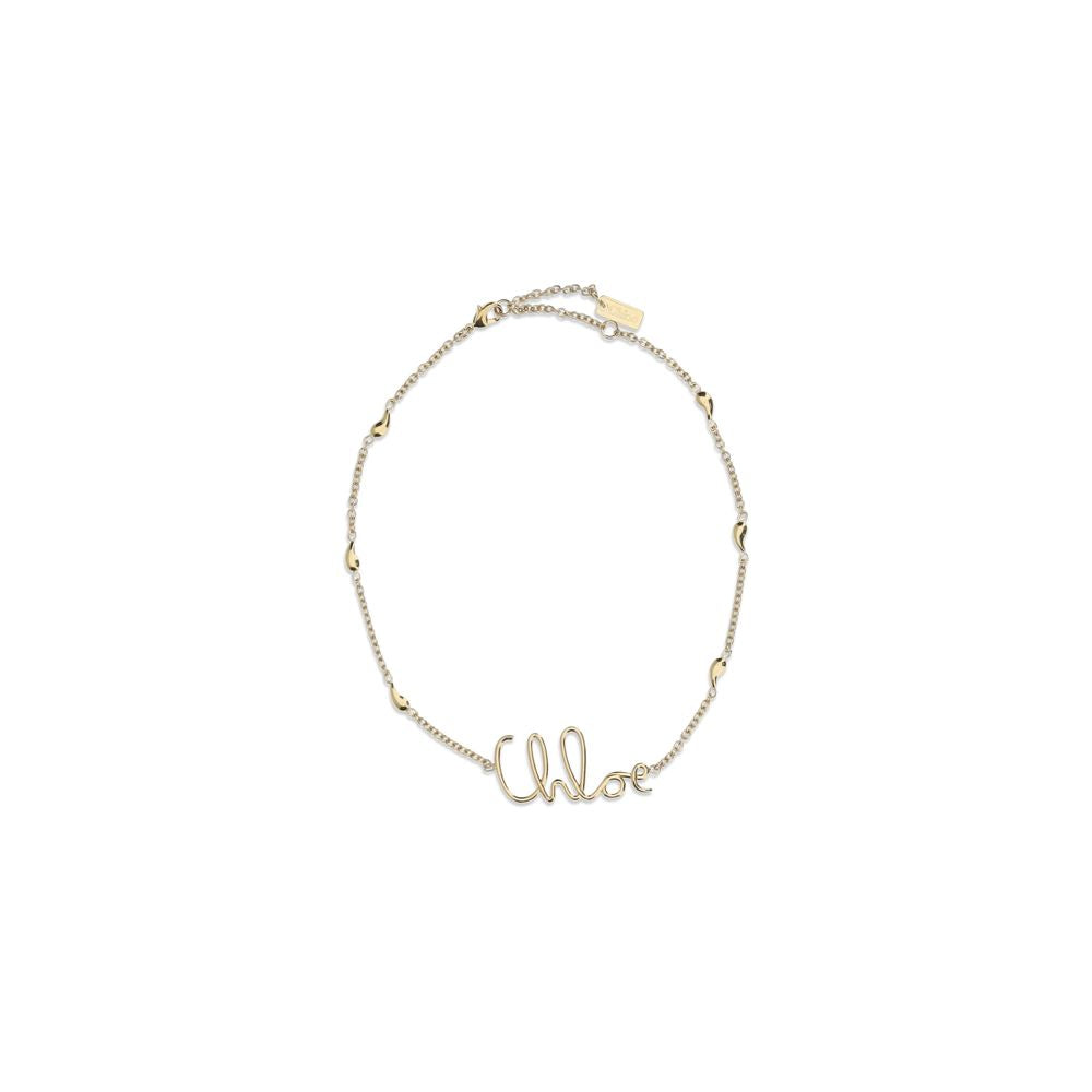 Chloé Gold Brass Necklace Chloé