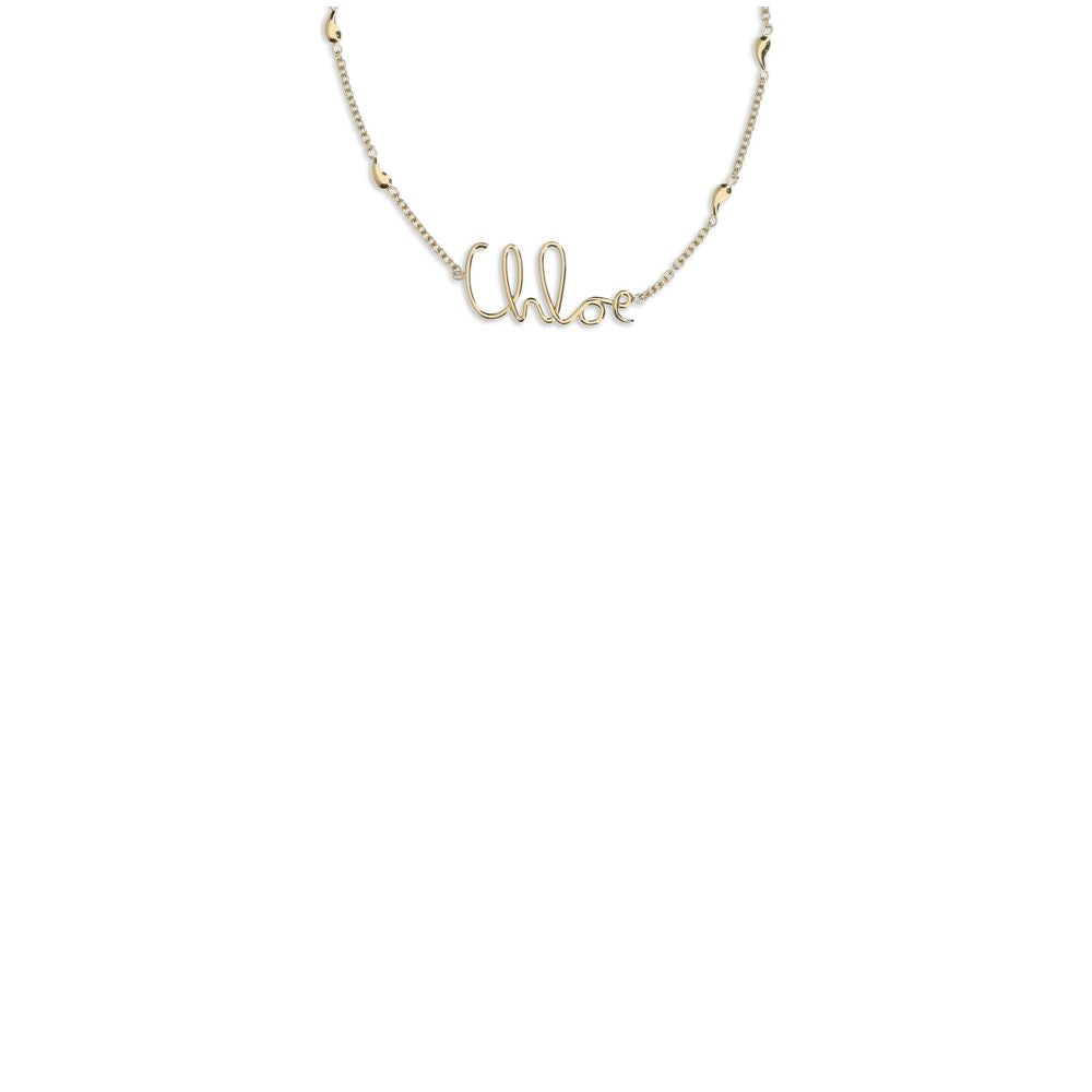 Chloé Gold Brass Necklace Chloé