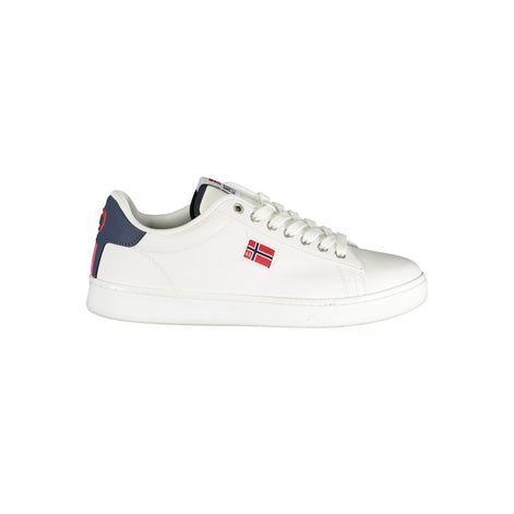 Norway 1963 White Polyester Men Sneaker Norway 1963