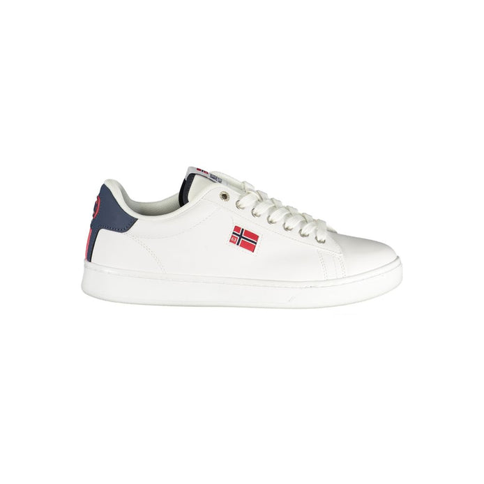 Norway 1963 White Polyester Men Sneaker Norway 1963