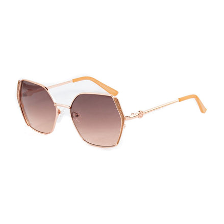 Guess Gold Metal Sunglasses Guess