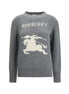 Burberry Gray Wool Sweatshirt Burberry