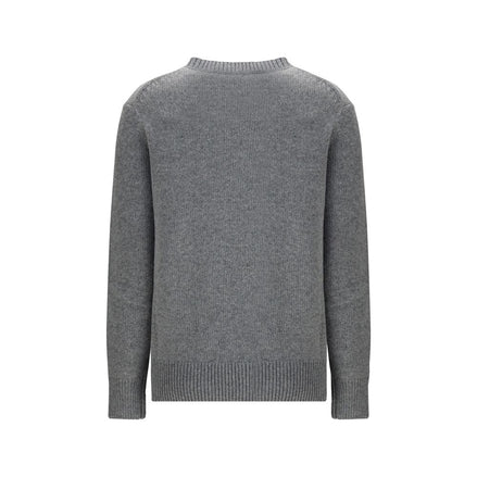 Burberry Gray Wool Sweatshirt Burberry