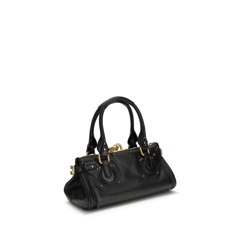 Chloé Black Calf Leather Bos Taurus Shoulder Bag Chloé