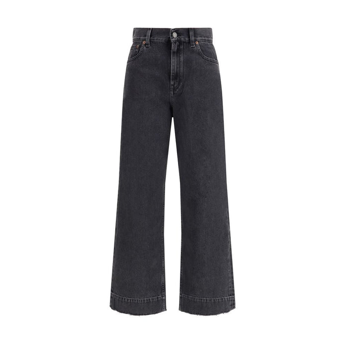 Chloé Black Cotton High-Waisted Jean Chloé