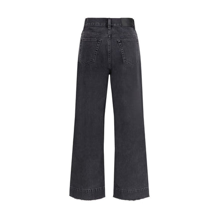 Chloé Black Cotton High-Waisted Jean Chloé