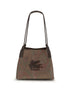 Etro Brown Pvc Shoulder Bag Etro