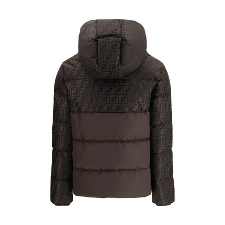 Fendi Brown Cotton Coat Fendi