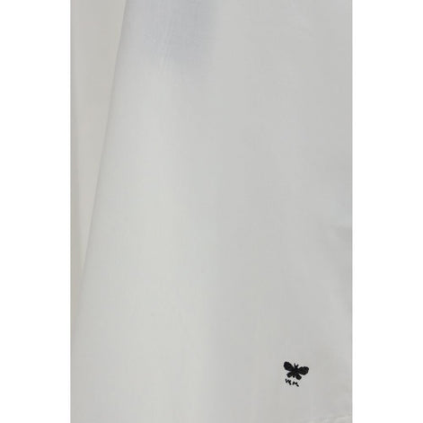 Max Mara White Cotton Dress Shirt Max Mara