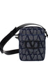 Valentino Garavani Blue Fabric Crossbody Bag Valentino Garavani