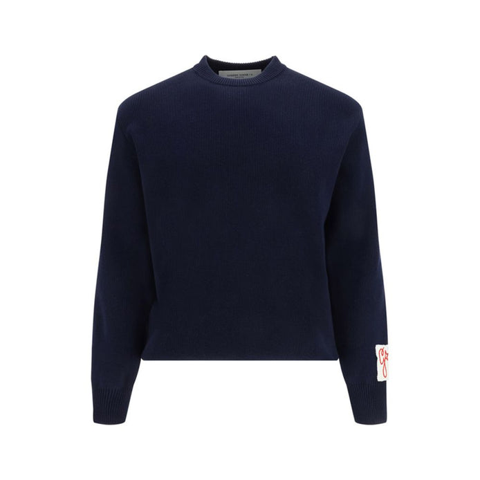 Golden Goose Blue Nylon Sweatshirt Golden Goose