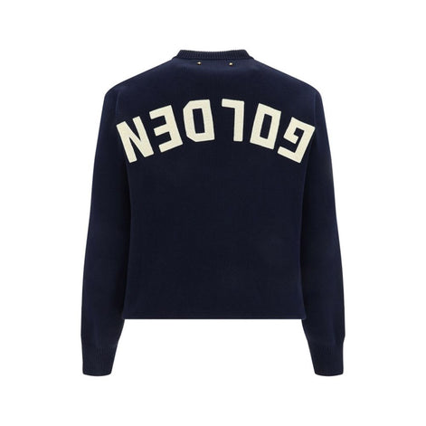 Golden Goose Blue Nylon Sweatshirt Golden Goose