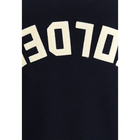 Golden Goose Blue Nylon Sweatshirt Golden Goose