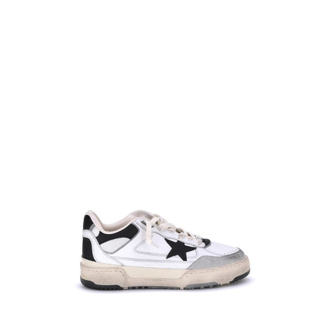 Golden Goose White Calf Leather Bos Taurus Chunky Sneakers Golden Goose