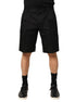 Dolce & Gabbana Black Cotton Stretch Mid Wasit Bermuda Shorts Dolce & Gabbana