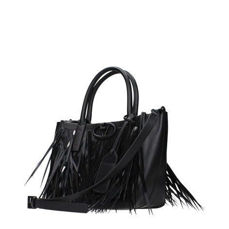 Valentino Garavani Black Leather Handbag Valentino Garavani