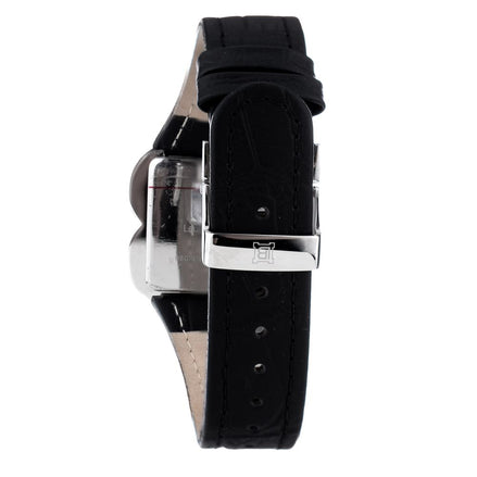 Laura Biagiotti Black Leather Dress Watch Laura Biagiotti