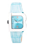 Laura Biagiotti Blue Leather Bracelet Watch Laura Biagiotti