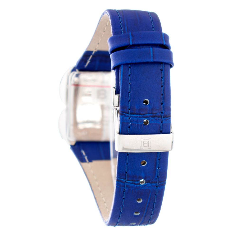 Laura Biagiotti Purple Leather Dress Watch Laura Biagiotti