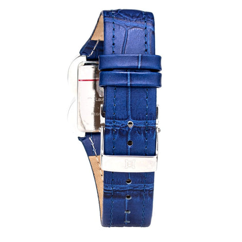 Laura Biagiotti Blue Leather Bracelet Watch Laura Biagiotti