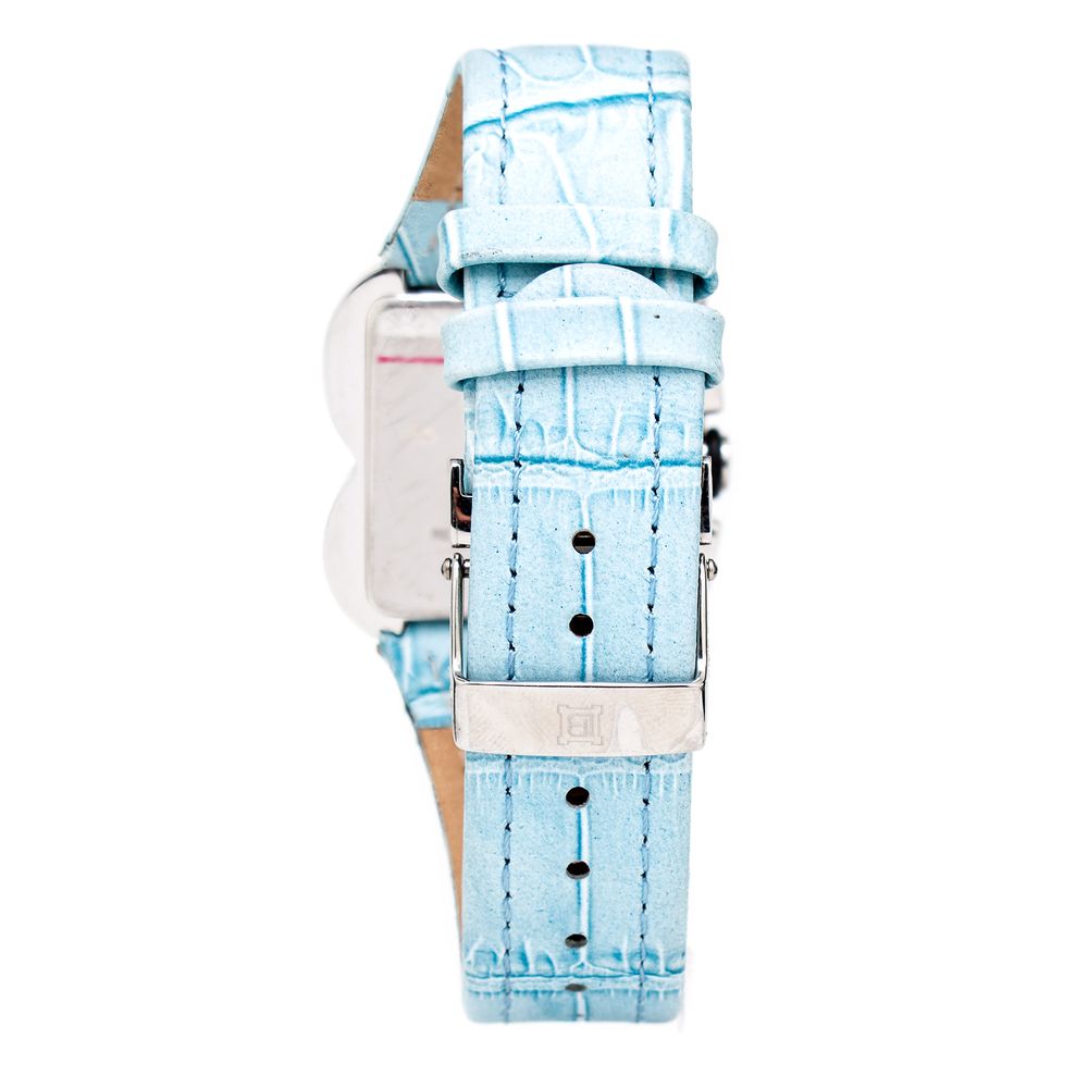 Laura Biagiotti Blue Leather Dress Watch Laura Biagiotti