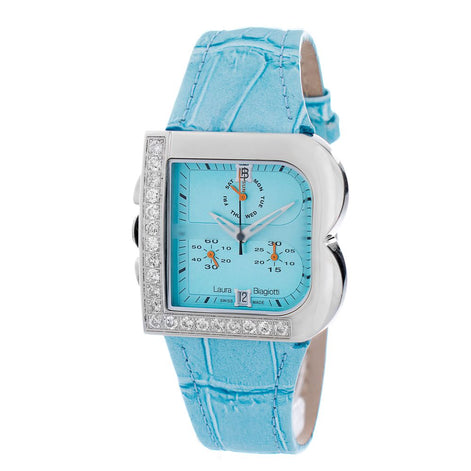 Laura Biagiotti Blue Stainless Steel Dress Watch Laura Biagiotti