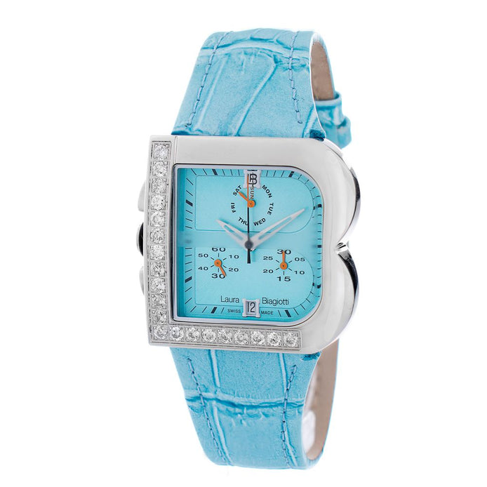 Laura Biagiotti Blue Stainless Steel Dress Watch Laura Biagiotti
