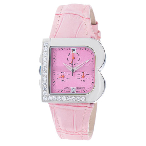 Laura Biagiotti Multicolor Leather Dress Watch Laura Biagiotti