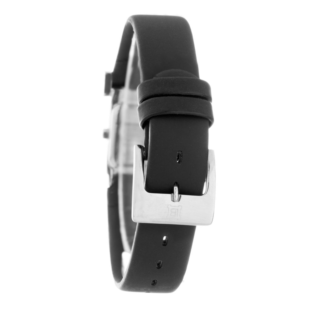 Laura Biagiotti Black Rubber Dress Watch Laura Biagiotti