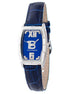 Laura Biagiotti Blue Leather Dress Watch Laura Biagiotti