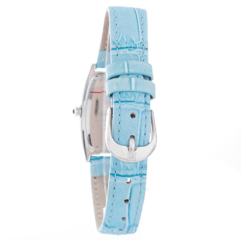 Laura Biagiotti Blue Leather Dress Watch Laura Biagiotti