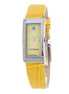 Laura Biagiotti Yellow Leather Dress Watch Laura Biagiotti