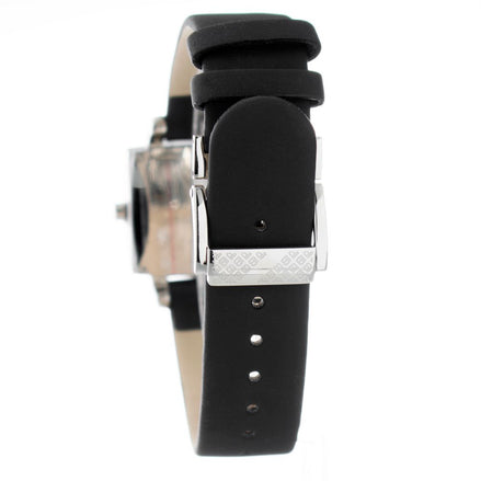 Laura Biagiotti Black Leather Dress Watch Laura Biagiotti