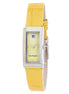 Laura Biagiotti Yellow Leather Dress Watch Laura Biagiotti
