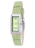 Laura Biagiotti Green Leather Dress Watch Laura Biagiotti