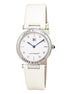 Laura Biagiotti Beige Leather Dress Watch Laura Biagiotti