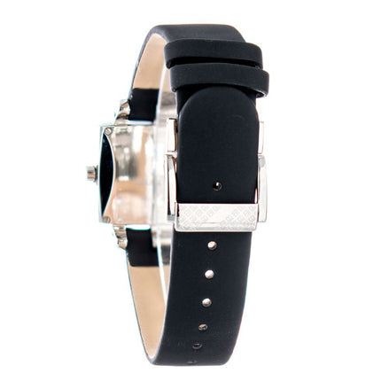 Laura Biagiotti Black Leather Dress Watch Laura Biagiotti