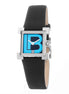 Laura Biagiotti Black Leather Dress Watch Laura Biagiotti
