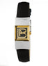 Laura Biagiotti Black Leather Dress Watch Laura Biagiotti