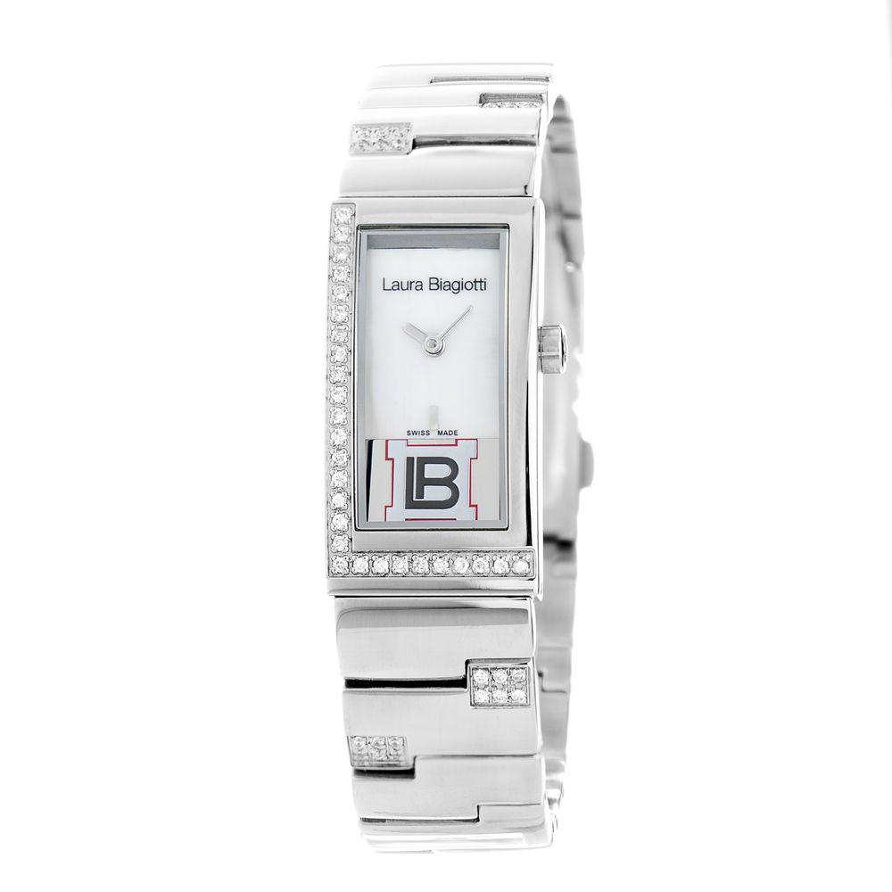 Laura Biagiotti Silver Stainless Steel Dress Watch Laura Biagiotti