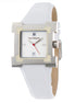 Laura Biagiotti White Leather Dress Watch Laura Biagiotti