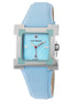 Laura Biagiotti Blue Leather Dress Watch Laura Biagiotti