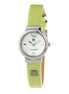 Laura Biagiotti Green Leather Dress Watch Laura Biagiotti