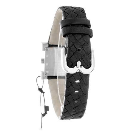 Laura Biagiotti Black Leather Dress Watch Laura Biagiotti