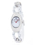 Laura Biagiotti White Leather Dress Watch Laura Biagiotti